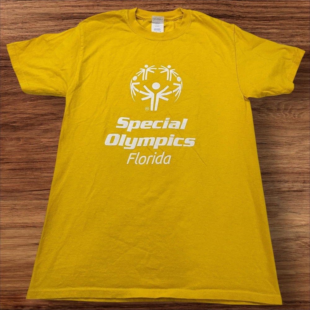 Core Cotton Special Olympics Florida T-Shirt‎ Unified Track Small